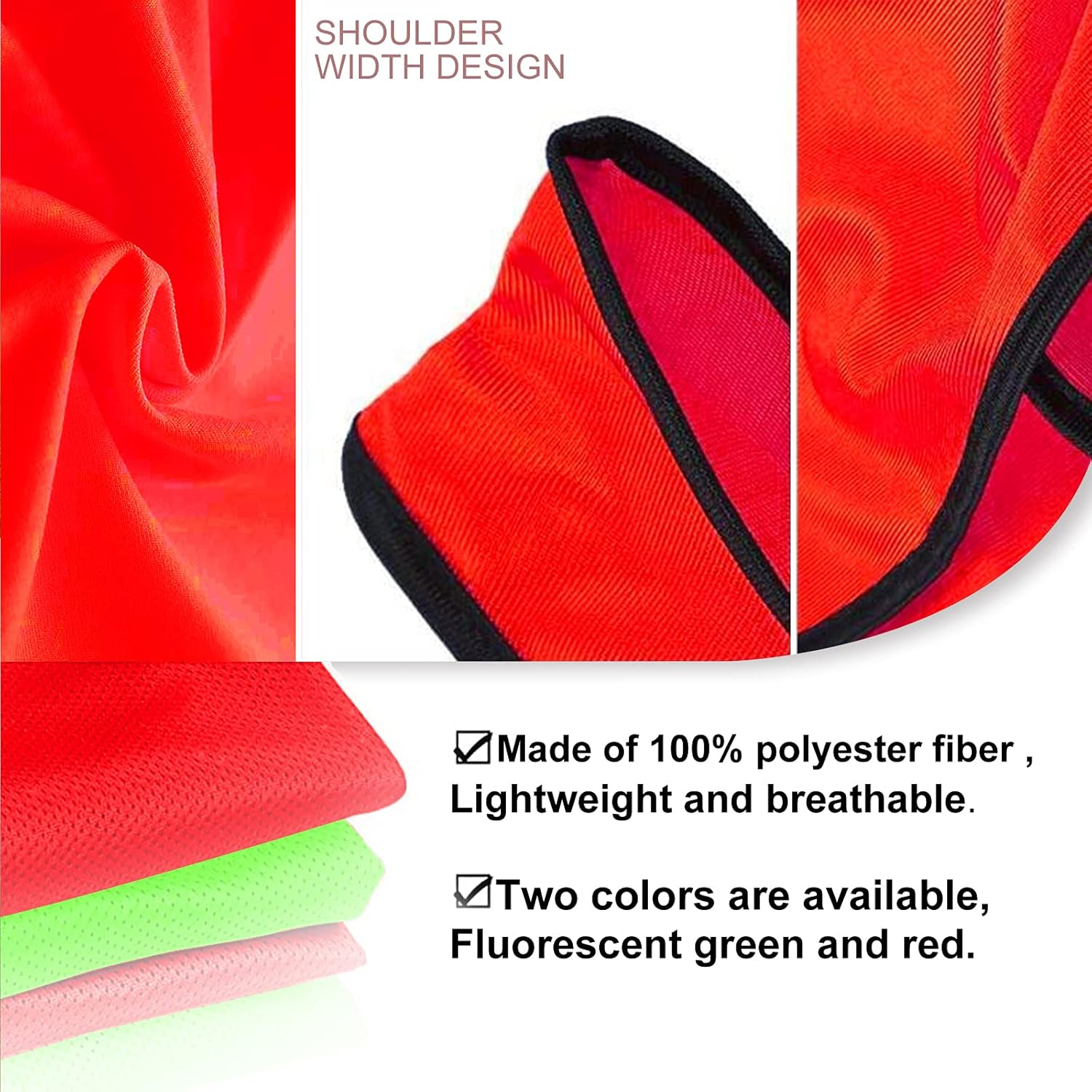 Perzomido Soccer Scrimmage Team Practice Jersey, Scrimmage Vests Team Pinnies Jerseys image number 1