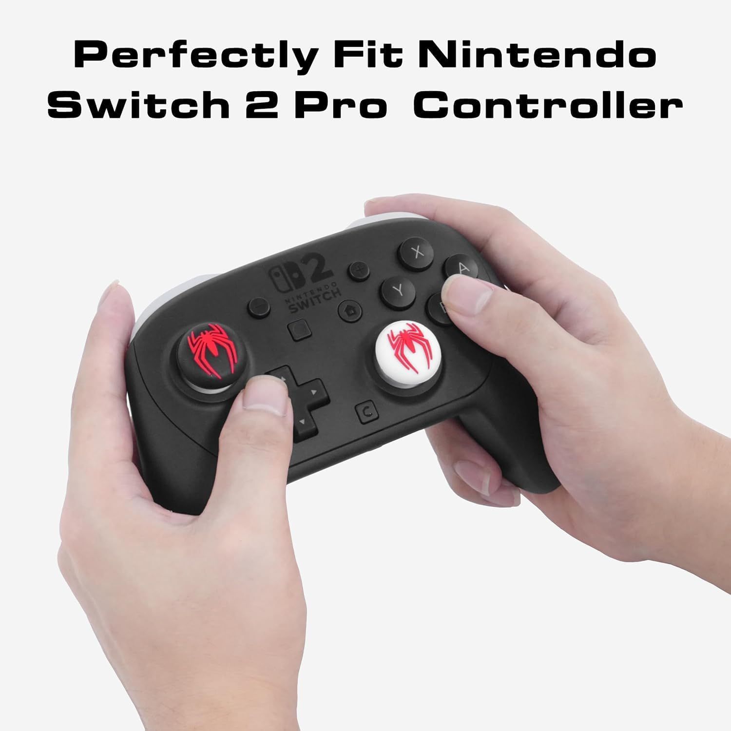Cute Thumb Grip Caps Compatible with Switch 2, Silicone Joystick Grip Caps for Switch 2025/ Ps5/Ps4/Xbox Series X/S, Xbox One, 4Pcs image number 3