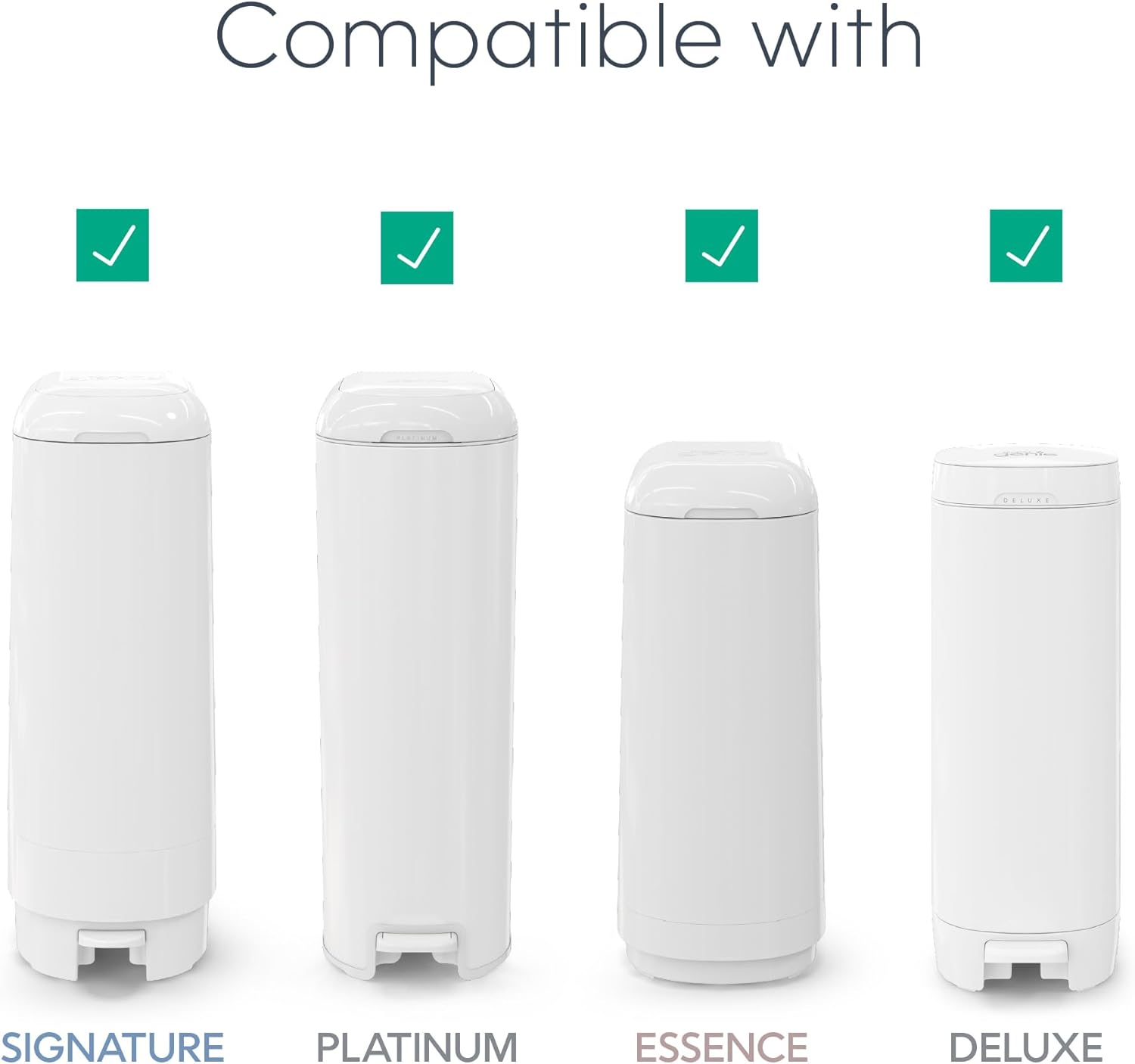 Diaper Genie Easy Roll Refill with 30 Bags | Lasts up to 8 Months or Holds up to 1410 Newborn Diapers per Refill image number 5