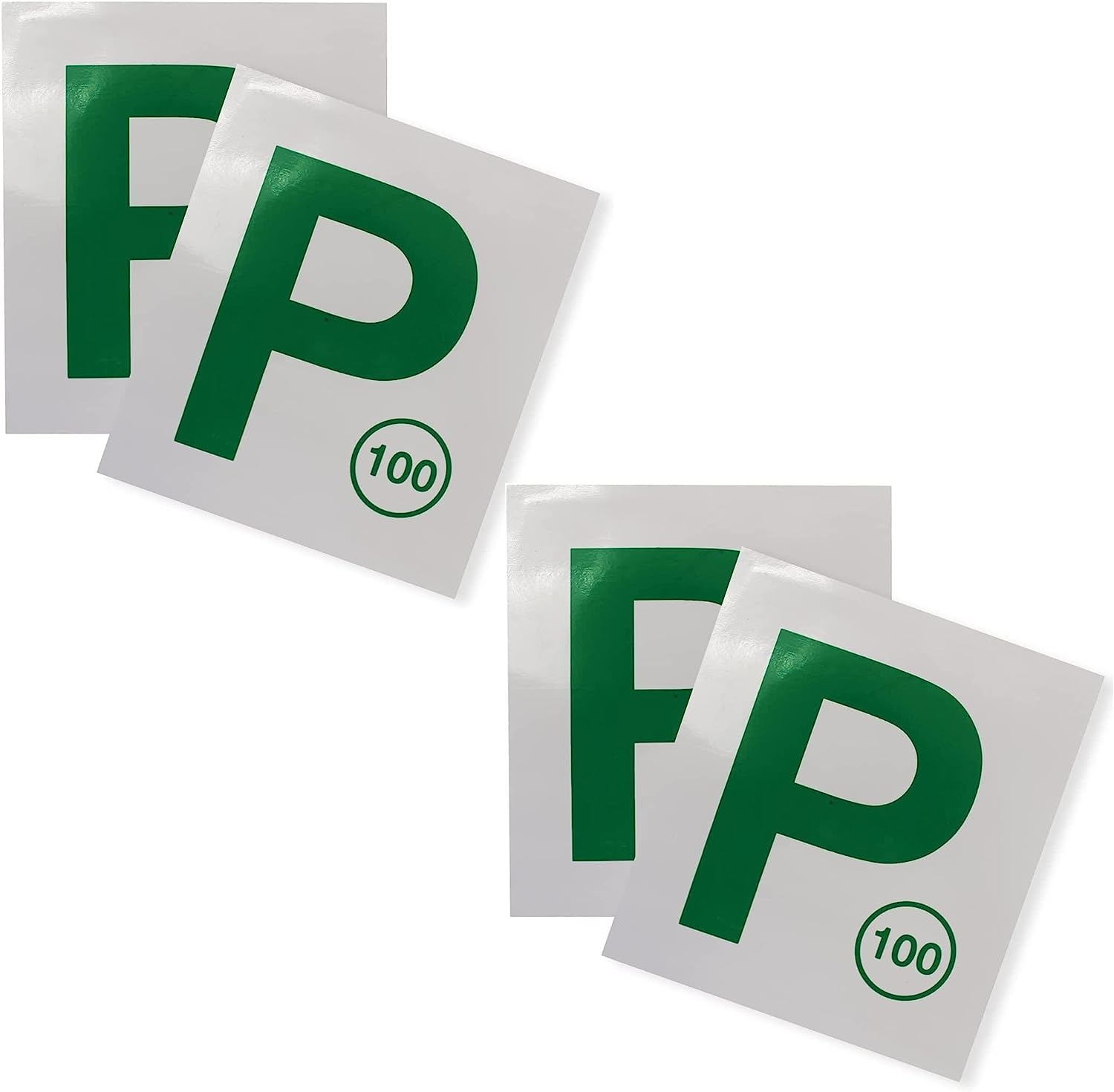[4PCE] SAS AUTOMOTIVE License Plate (Nsw-Only, Green - P, Magnetic) image number 3