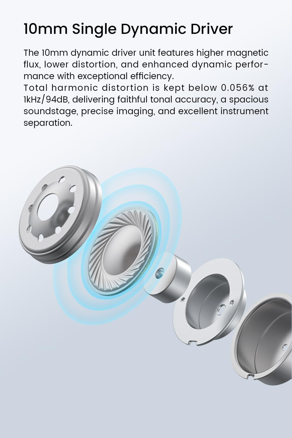 TANCHJIM One In-Ear-Motinors Wired Hifi Interchangeable Line Earphones for Music Game (Type-C DSP with Mic) image number 3