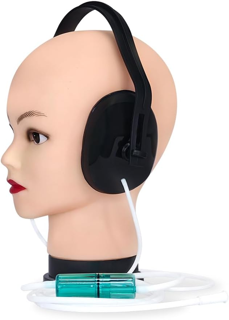 Unosuich Hydrogen Inhalation Ear Mask - for Tinnitus & Hearing Support, 29Db Noise Reduction, Breathable Ear Cups, Universal Fit for H2 Generator Machine image number 2