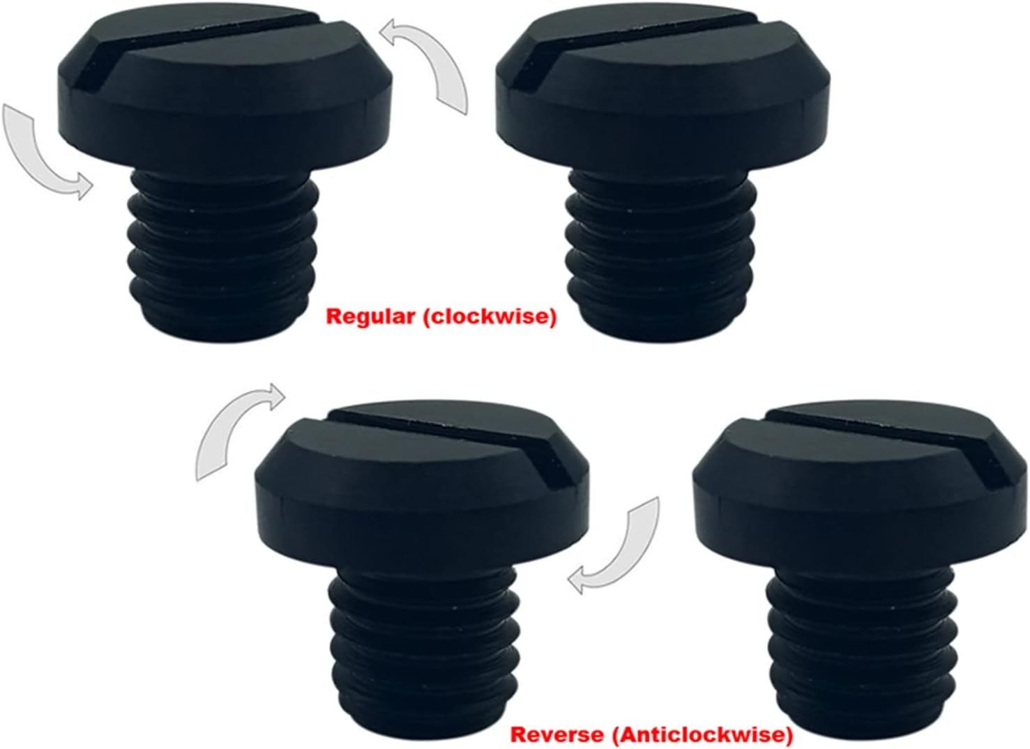 4 Piece Carmoeignin M10X1.5 Mirror Hole Plugs Screws for BMW R Nine T Scrambler F650GS, F800GS, F800R, K1300R, R1200R,F900R S1000R S1000XR,R1200GS image number 4