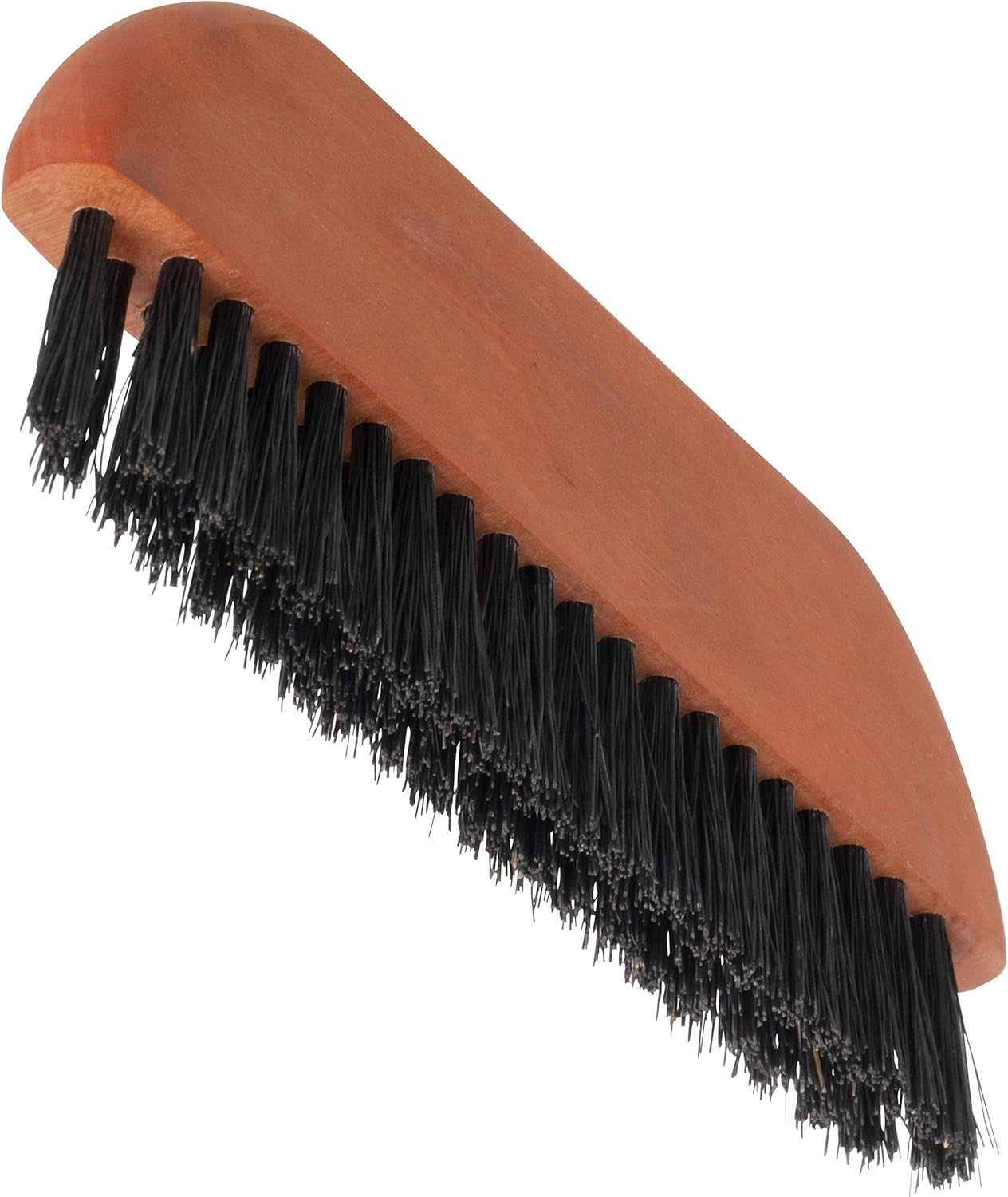 Redecker Natural Pig Bristle Pocket Clothes Brush with Oiled Pearwood Handle, 5-1/2 Inches, Versatile Compact Hand Brush Removes Lint, Pilling and Debris from Garments, Made in Germany - Laundry Brush image number 7