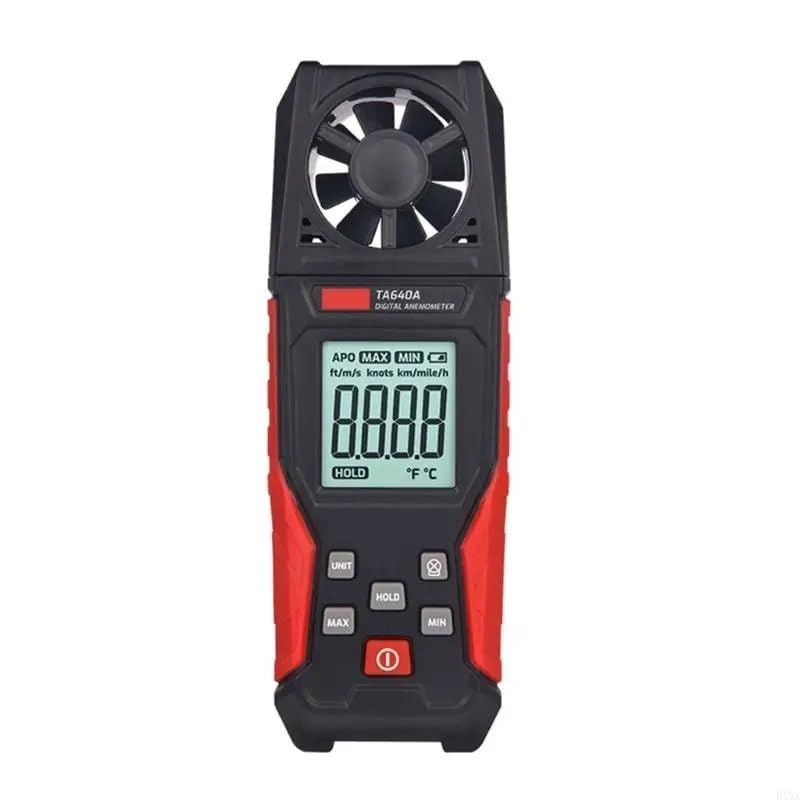 Small Digital Anemometer Handheld for Accurate Wind & Temperature Monitoring image number 1