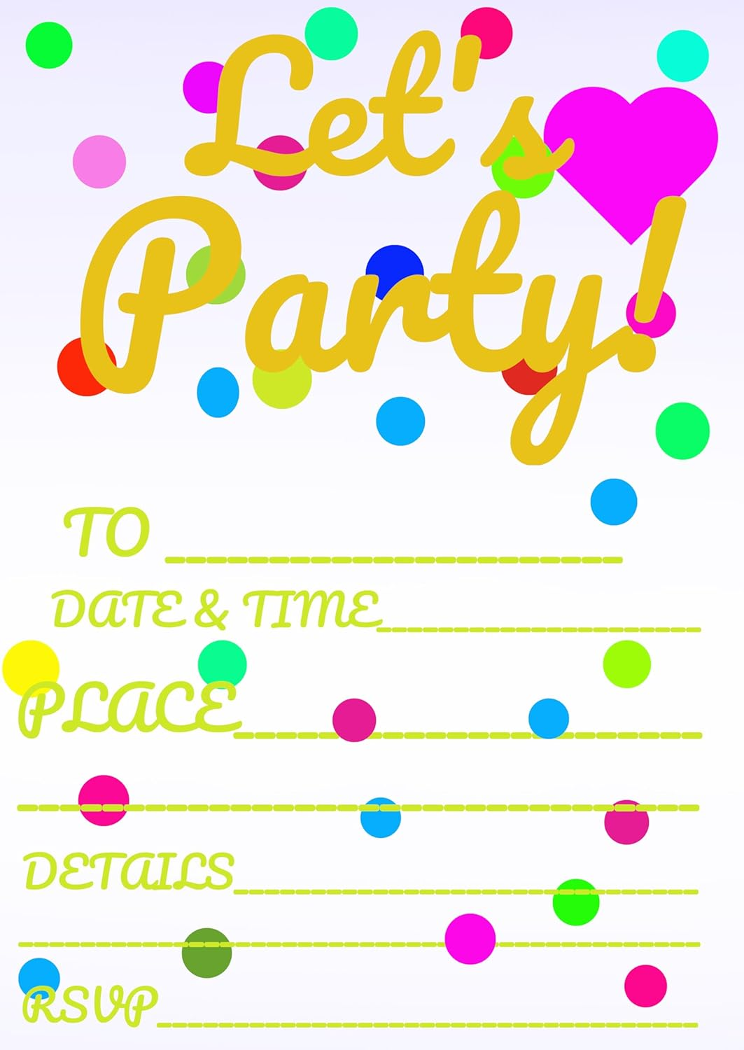 15 Birthday and Party Invitation Cards with Envelopes,Uniquely Designed Birthday Cards for Children,Men, Women and Kids (Champagne Gold)