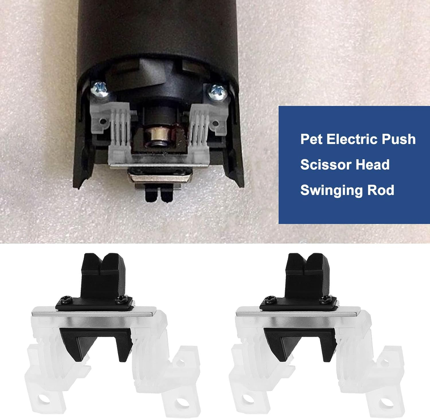 2PCS Blade Drive Assembly Lever Replacement Pet Dog'S Fur Clipper Blade Part Compatible with Andis Clippers May Be Used for AG SMC AGC AGCL Models image number 1