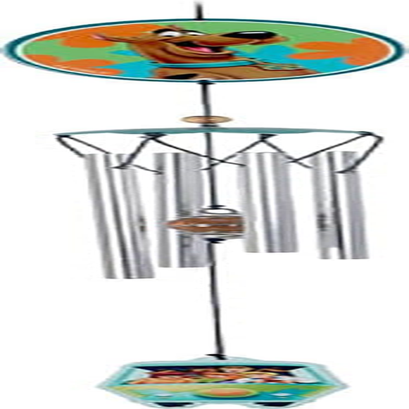 Spoontiques Scooby Doo Wind Chimes - Outdoor Garden D&eacute;cor - Decorative Chimes for Yard, Garden, Backyard and Patio Decoration