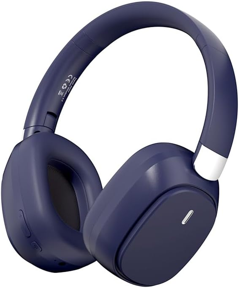 Ariv Hommey Wireless Over-Ear Bluetooth 5.3 Headphones - 20H Playback, Foldable Ultra-Light 198G Design | Built-In Mic | Dual Mode for Pc/Smartphone (Off White)