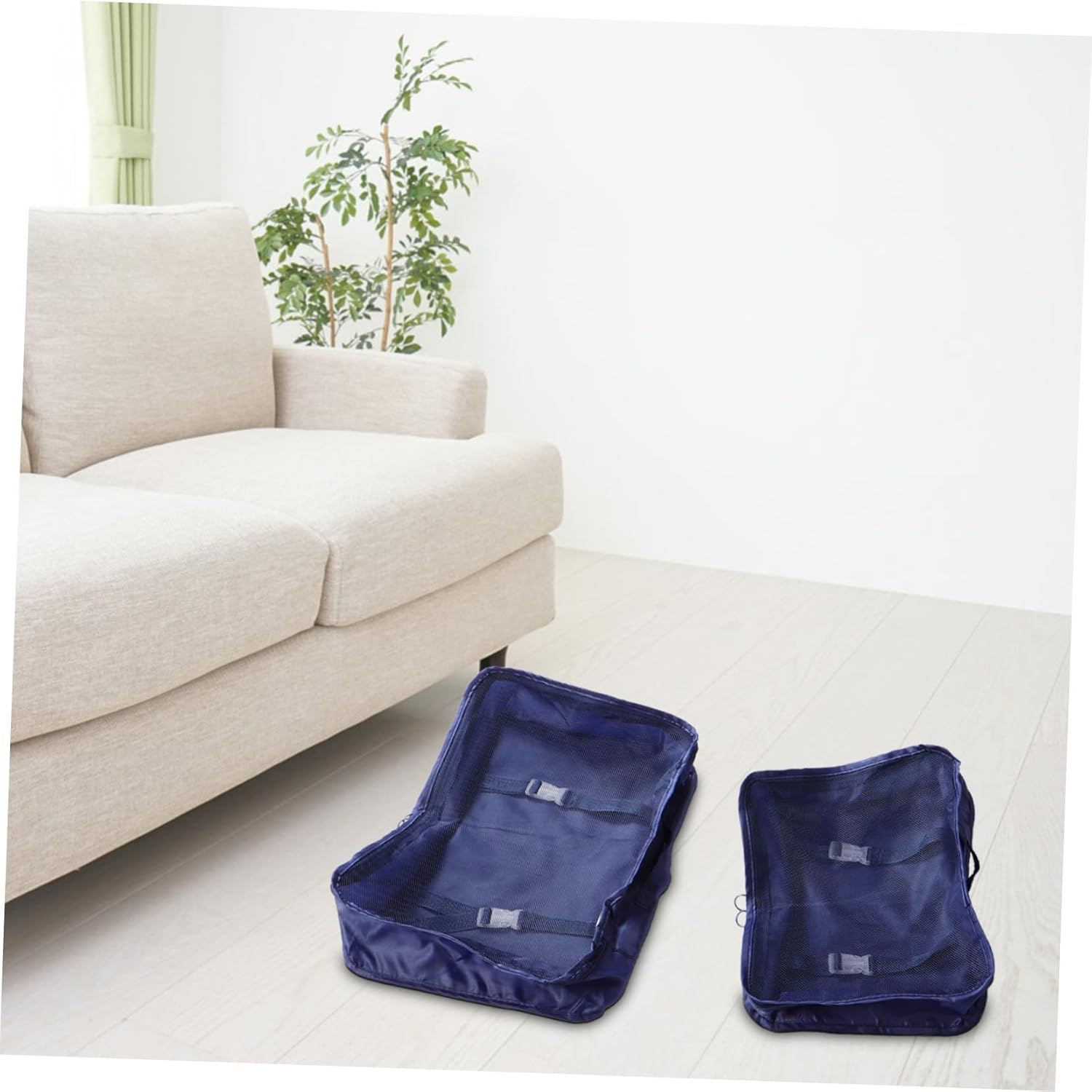 Beavorty Organizer Bag for Travel Suitcase Luggage Packing Cubes Underwear Storage Bag image number 2