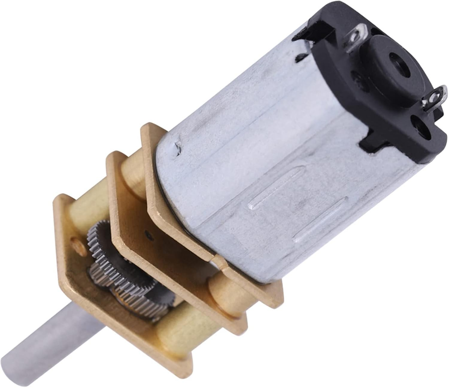 Sluffs DC Brush 6V Mini Gear Motor, New N20 DC3V 6V 12V 50-2000RPM Speed Reduction Gear DC Motor with Metal Gear-Box, Micro Speed Reduction Gear DC Electric Motor with Metal Torque Geared Gea-Rbox image number 3