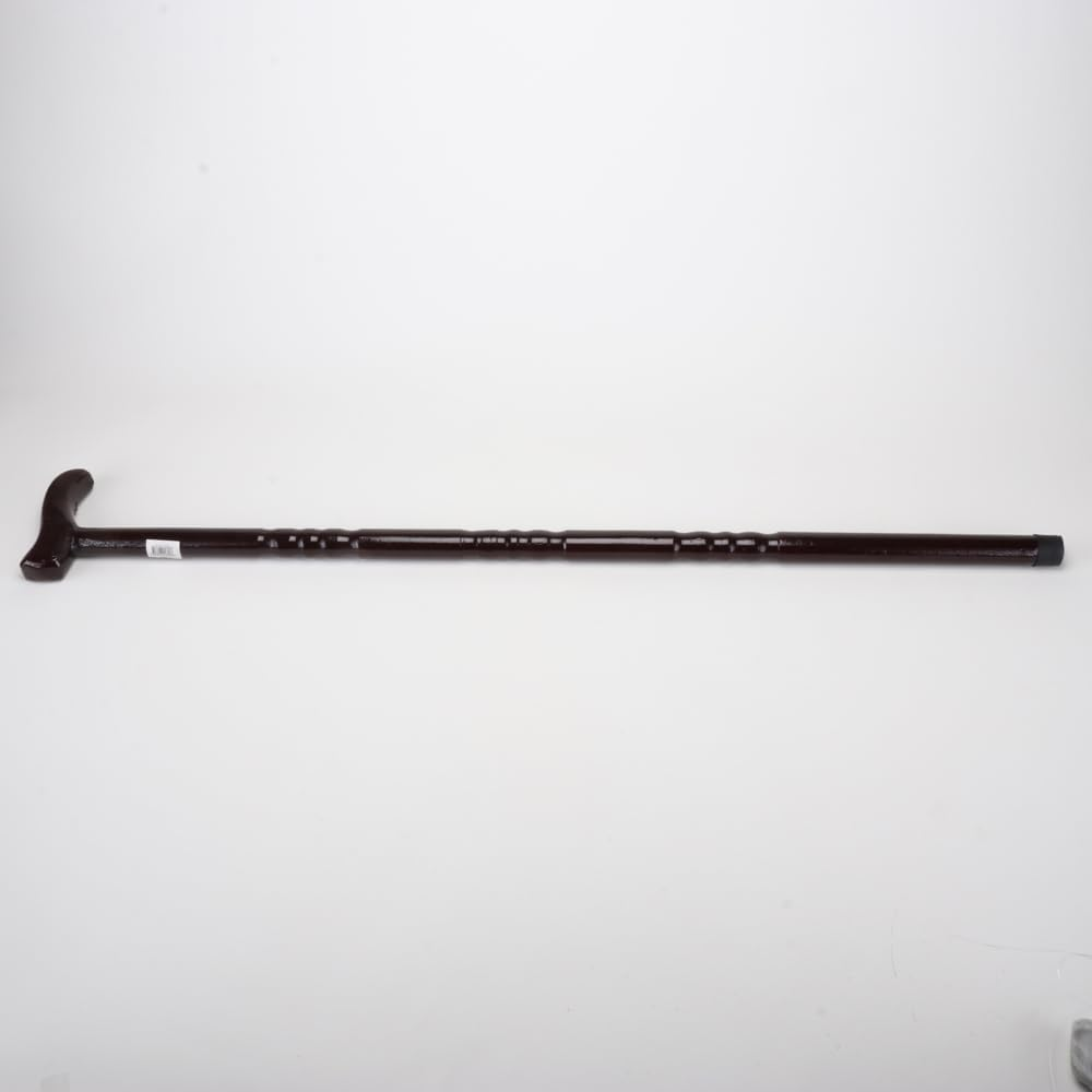 1St Care Brown Wooden Walking Stick, 90 Cm Length image number 3