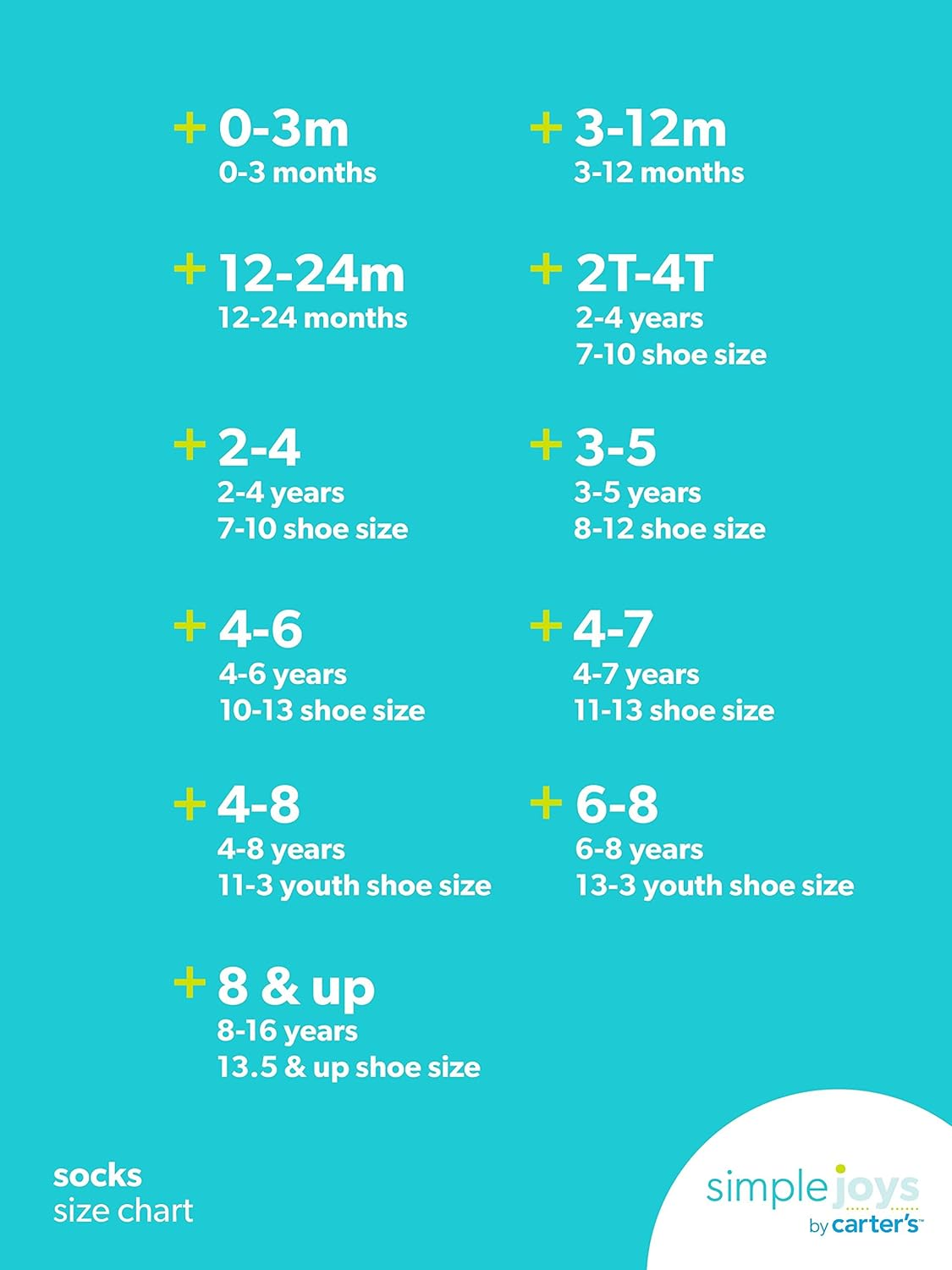 Simple Joys by Carter'S Baby 12-Pack Socks