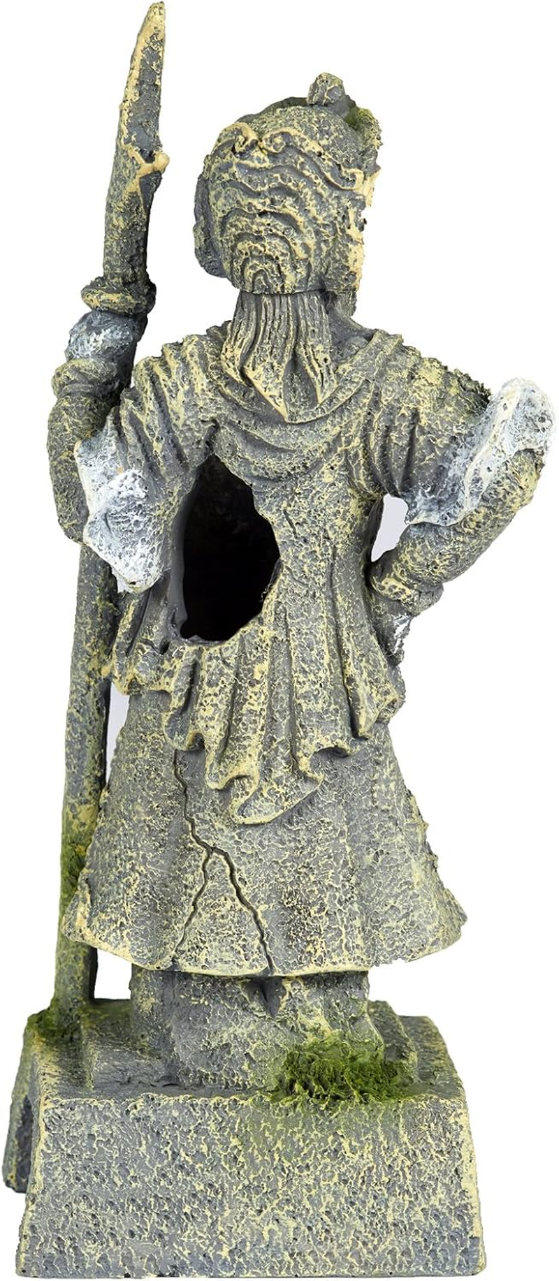 Pet Ting Ancient Chinese Warrior Aquatic Ornament - Aquarium Decoration - Vivarium Decoration image number 2