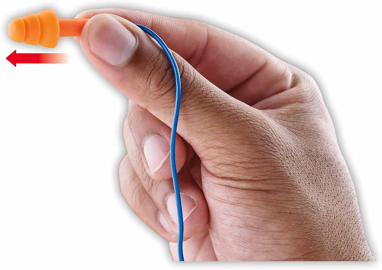 3M Safety Banded Style Hearing Protector 90537-80025T, Oranges image number 5