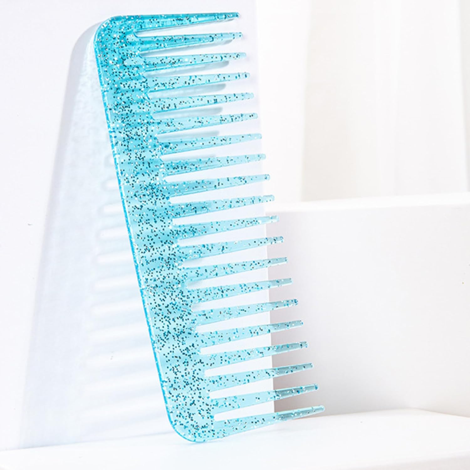 Wide Teeth Comb - Black (Purple) image number 1