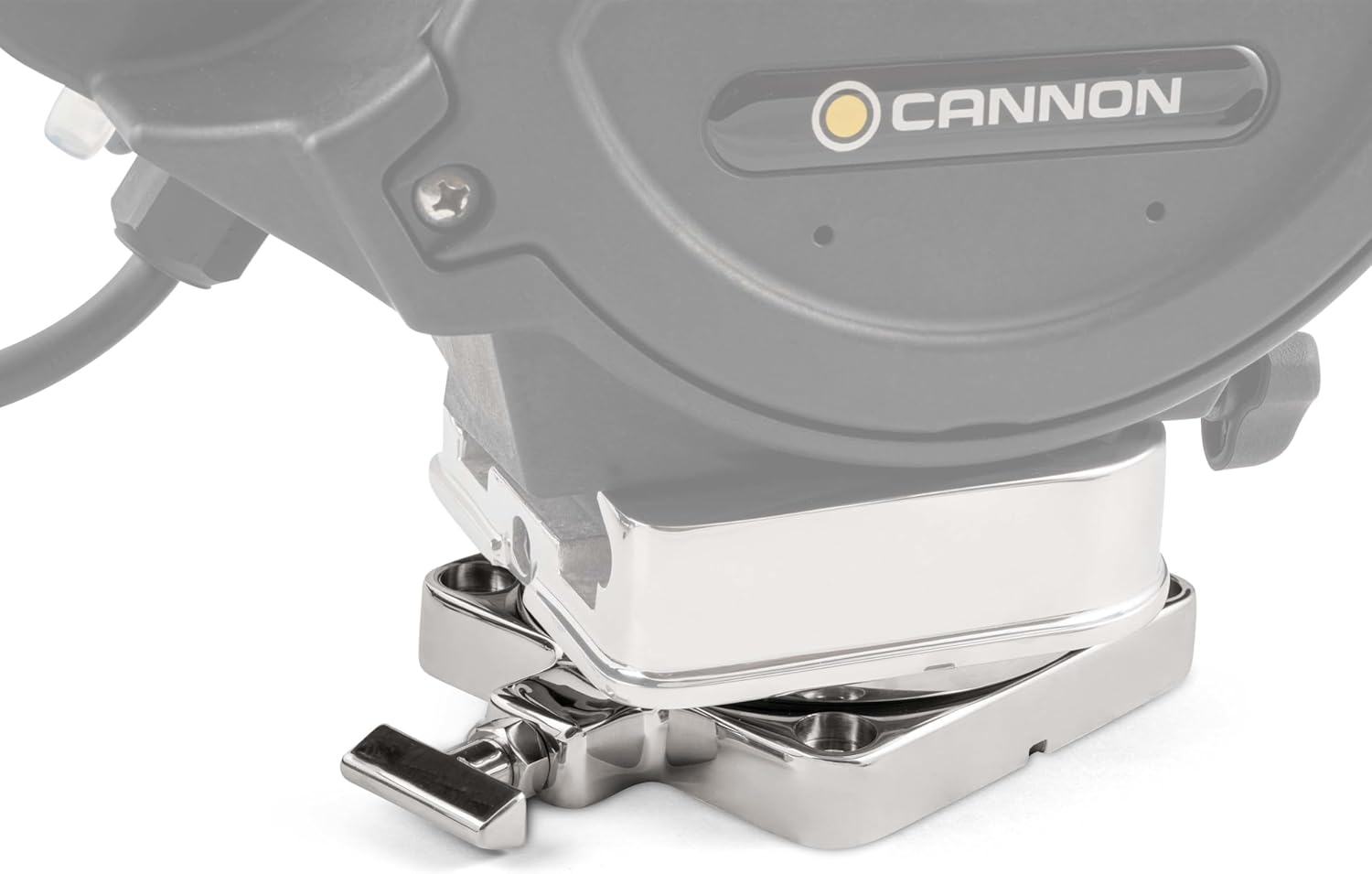 Cannon 1903002 Low-Profile Swivel Downrigger Mounting Base, Stainless Steel image number 6