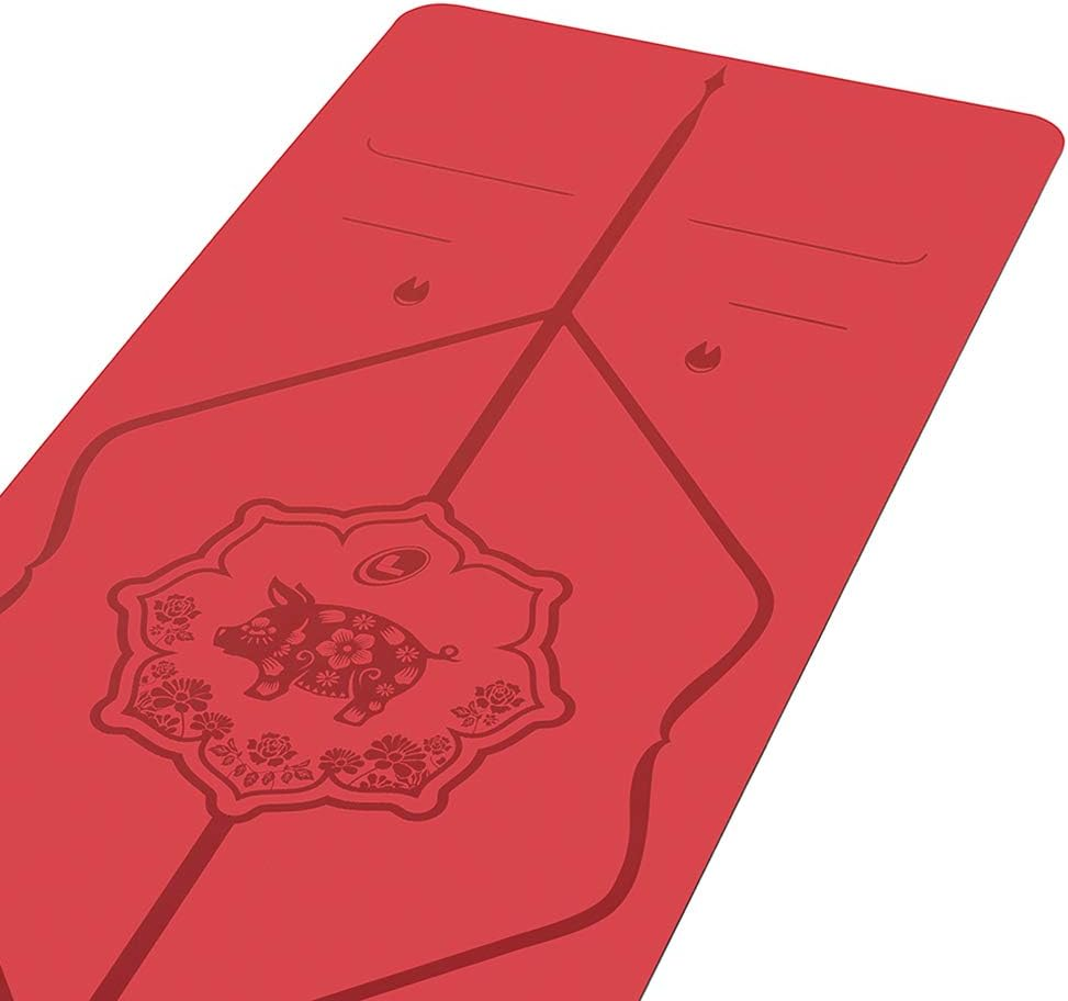 Liforme Zodiac New Year Collection - Free Yoga Bag Included - Patented Alignment System, Warrior-Like Grip, Non-Slip, Eco-Friendly, Biodegradable, Sweat-Resistant, Long, Wide and Thick for Comfort