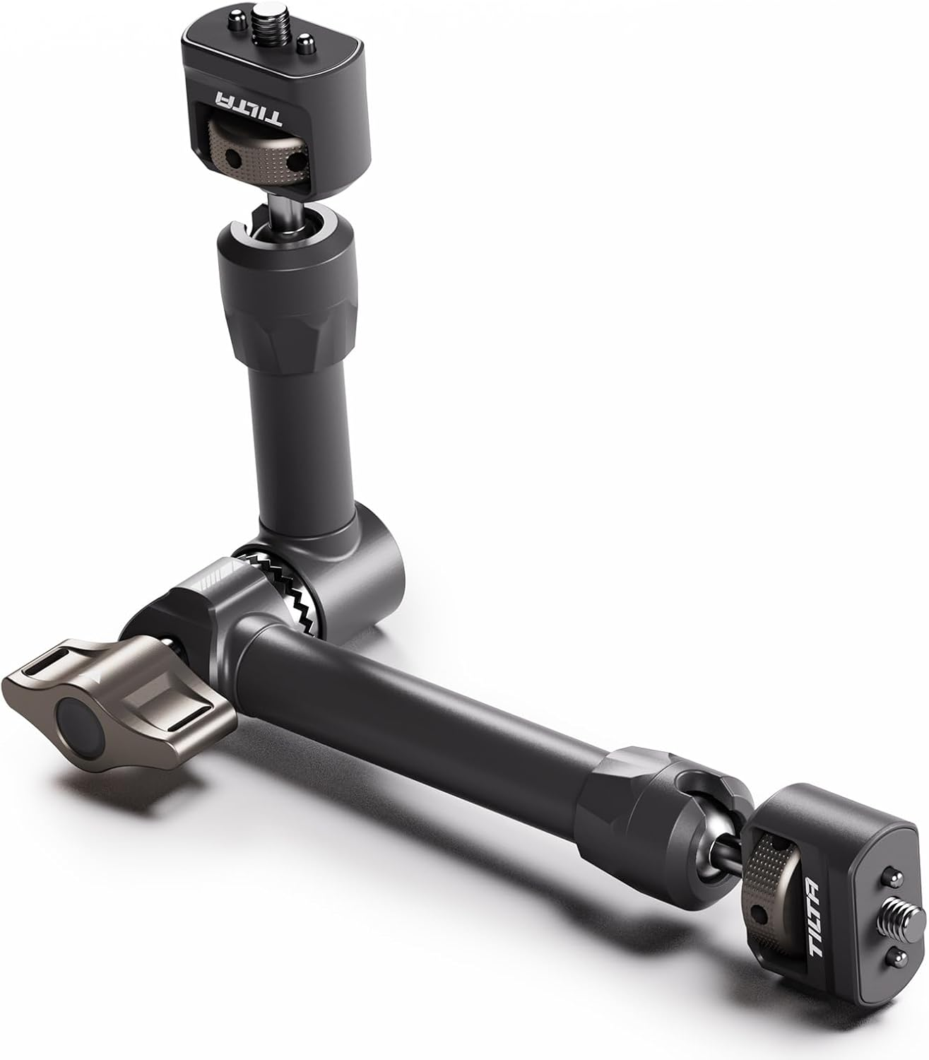 Tilta 10" Pro Articulating Arm with 1/4"-20 Threads with Locating Pins, Magic Arm Camera Arm Compatible with Cameras, Monitors and LED Lights Black TA-PAA2-B image number 5