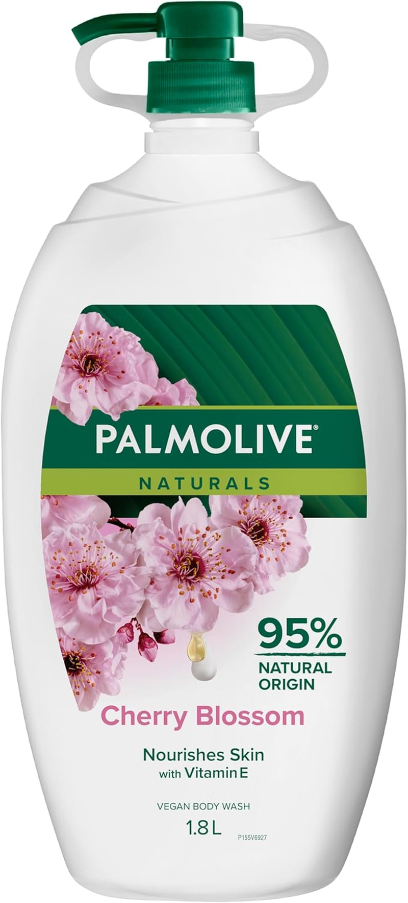 Palmolive Naturals Body Wash Cherry Blossom 1.8L Moisturising Almond Milk image number 2