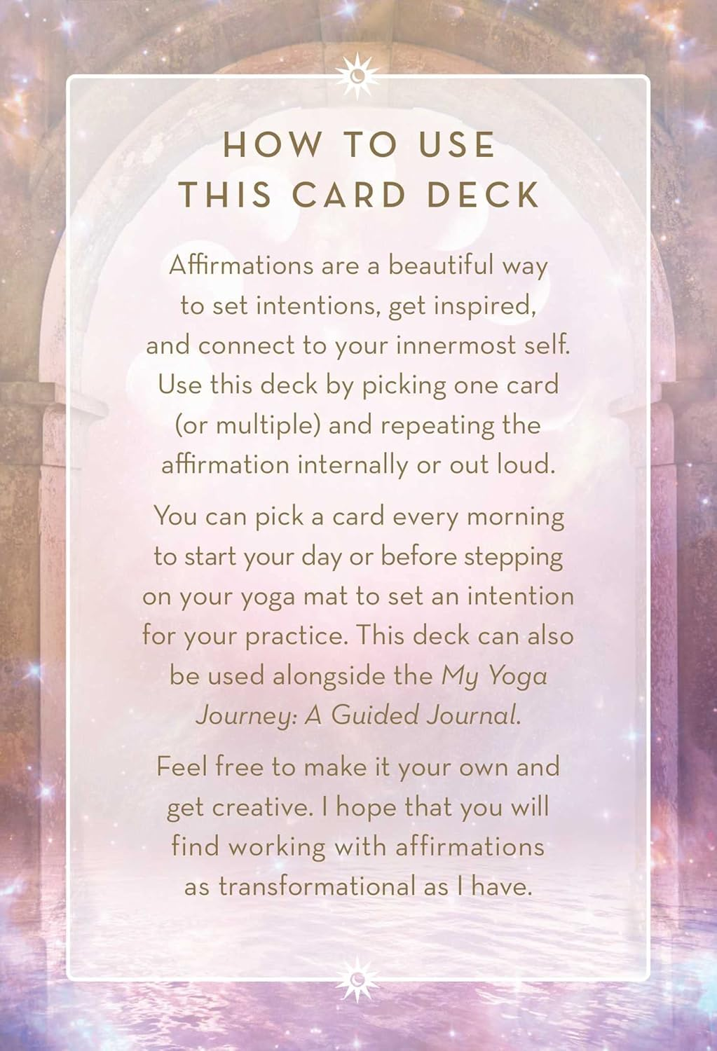 I Radiate Joy: Daily Affirmation Cards from Yoga with Kassandra [Card Deck] (Mindful Meditation) image number 1