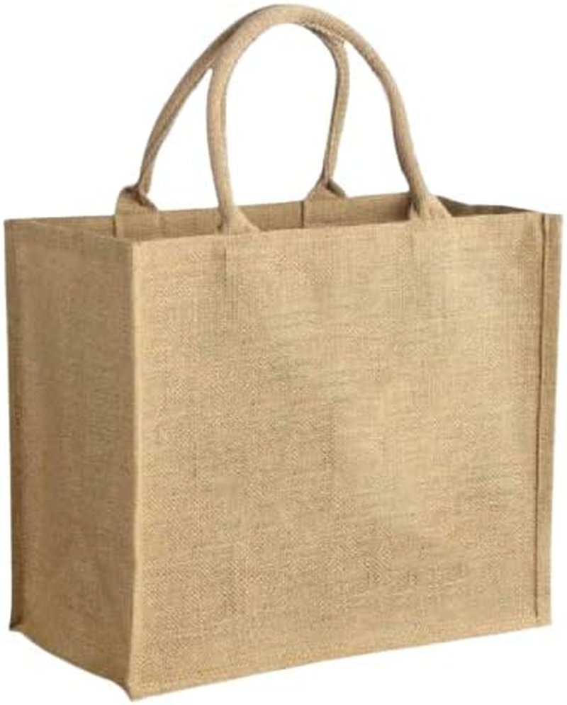 (5 Bags) Babson Best Bags Hessian Bags | Hessian Shopping Bags | Eco Friendly Jute Bags | Stylish Multipurpose Bag | Vegetables and Grocery Bag image number 2
