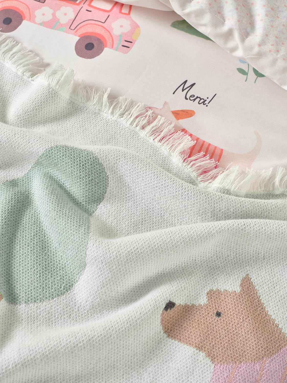 Linen House Kids Petite Paris Blanket image number 4