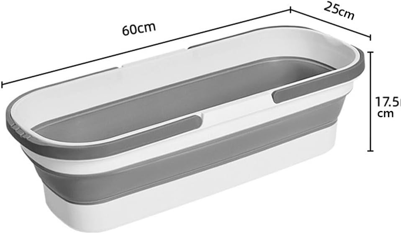 Strike Collapsible Bucket with Removable Wheels &ndash; 60Cm Wide &ndash; 26L Capacity &ndash; Waterproof Rubber &ndash; Foldable Storage &ndash; Home, Worksite, Car Wash, Party Use image number 5