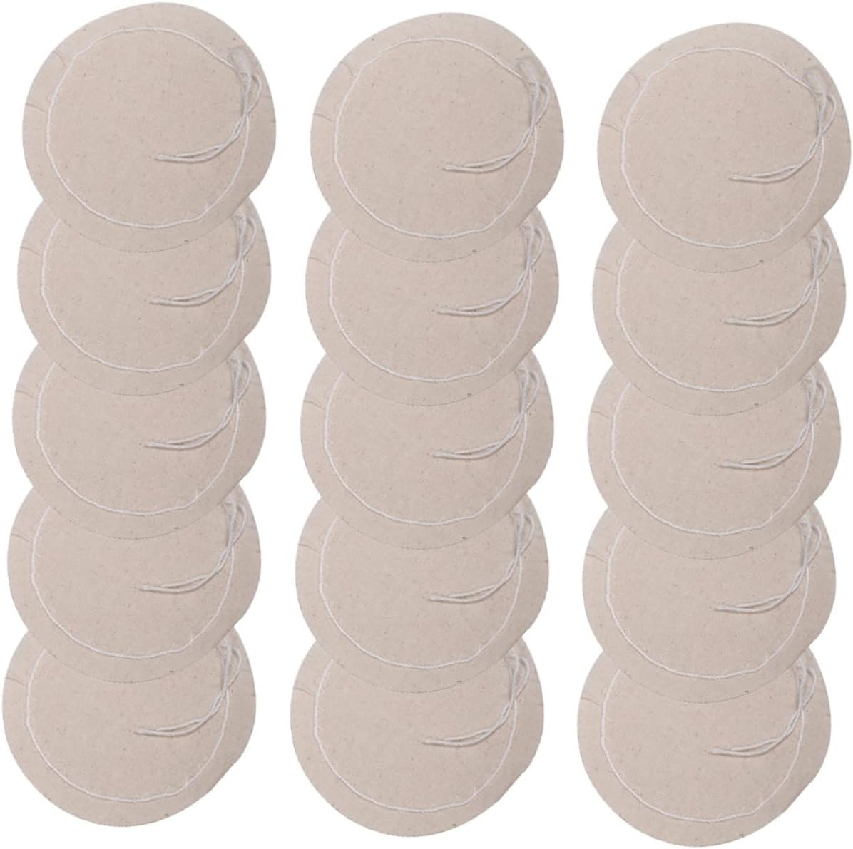 SHOWERORO 20Pcs Espresso Filter Cloth Replacement Cotton Filter Papers for Coffee Pot and Cup