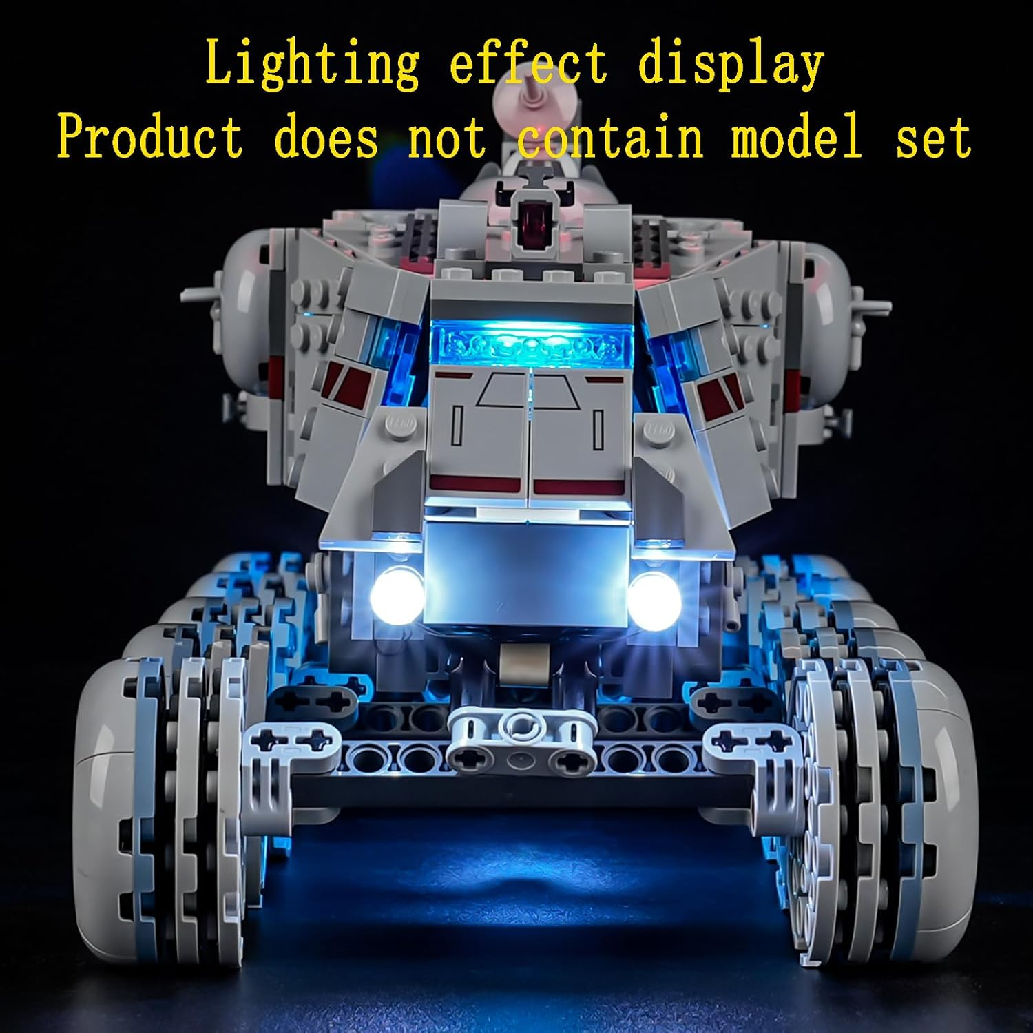 GEAMENT LED Light Kit Compatible with  Republic Juggernaut 75413 Building Blocks Model (Model Set Not Included) image number 5