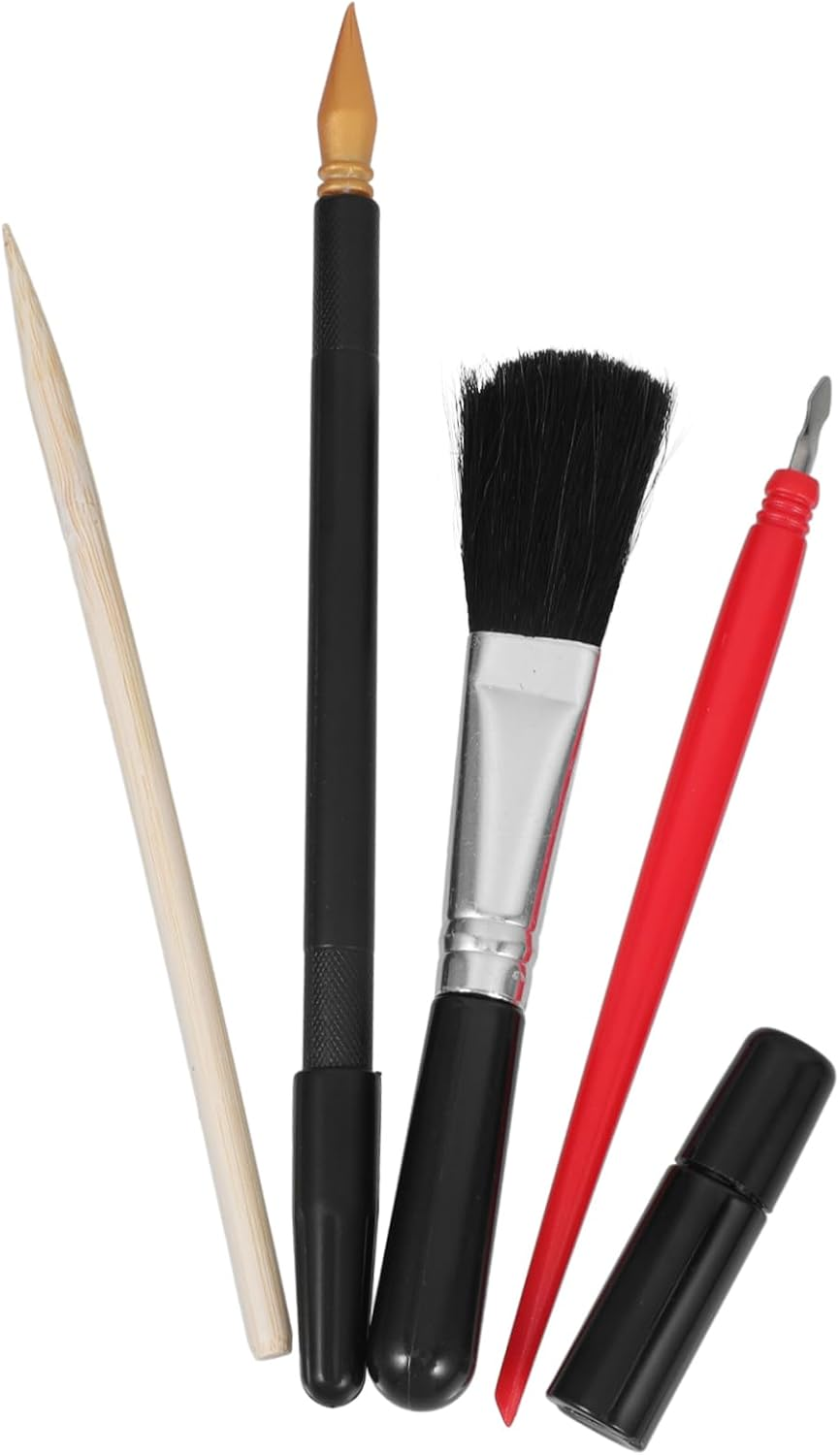 TEHAUX 1 Set Scratch Painting Tools Scratching Art Tool Scratch off Tool Picture Scratching Pen Scratch Painting Art Tool Scratch Paper Art Pens Scratch Board Scratching Pens Abs