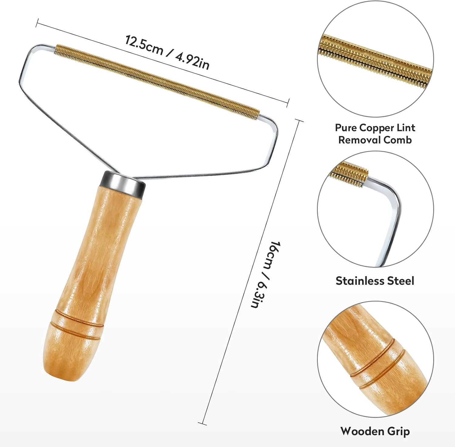 Vikaster Lint Remover, Pet Hair Remover, Portable Lint Brush, Pet Hair, Cat Hair Remover for Removing Lint from Clothes, Sofas, Carpets, Cats and Dogs image number 4