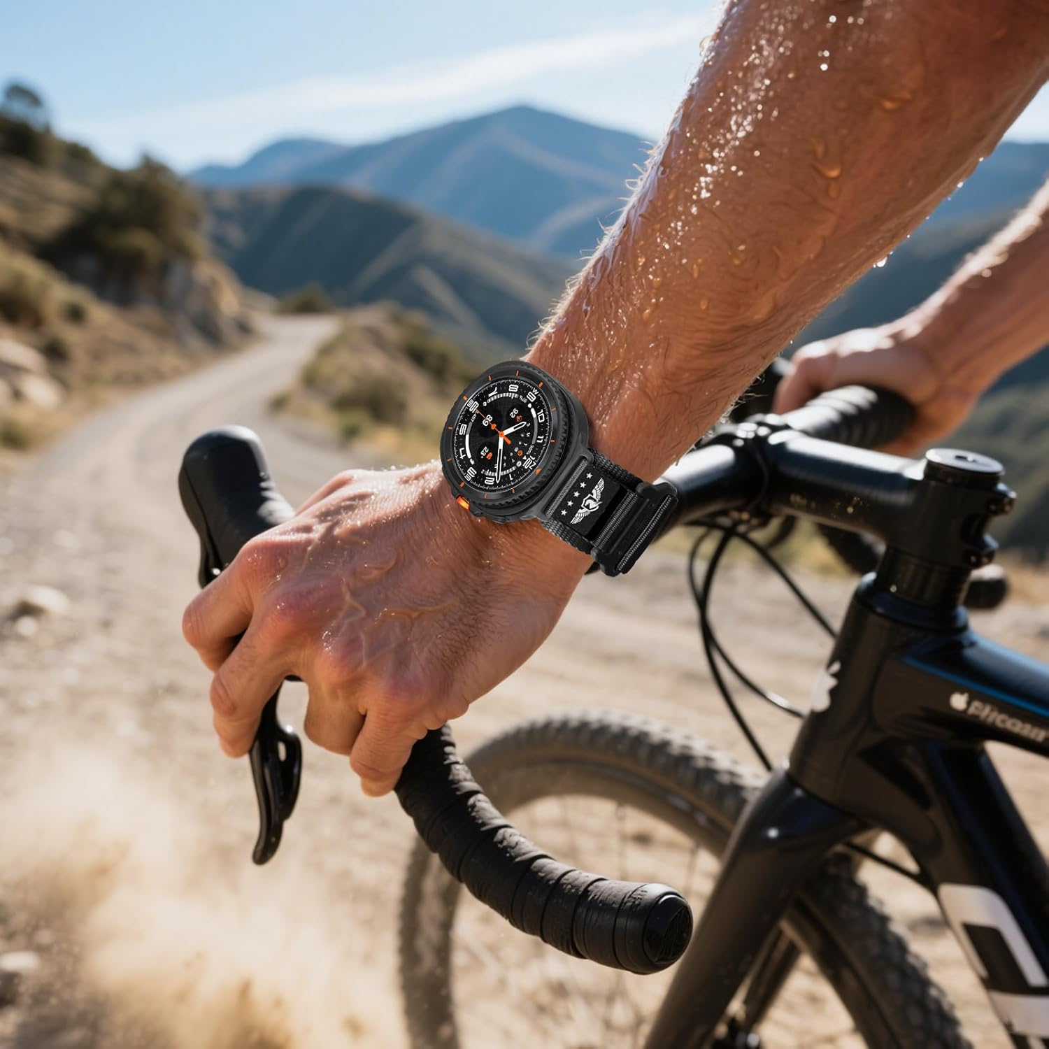 Rugged Nylon Band for Samsung Galaxy Watch 8 Band 40Mm 44Mm/Galaxy Watch 8 Classic Bands 46Mm Men Women, Soft Breathable Sport Strap Adjustable Wristbands for Galaxy Watch 8 Band image number 2