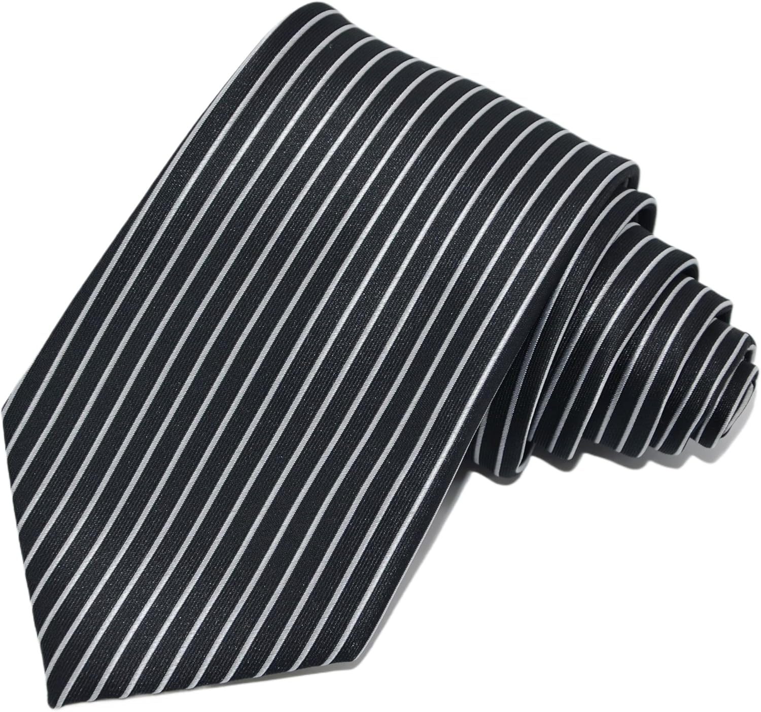 Geotae Zerun New Classic Men'S Striped Silk Tie Necktie