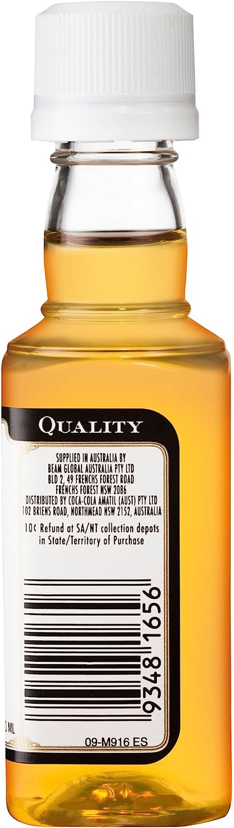Jim Beam Straight White Bourbon Whiskey 50 Ml (Pack of 2) image number 3