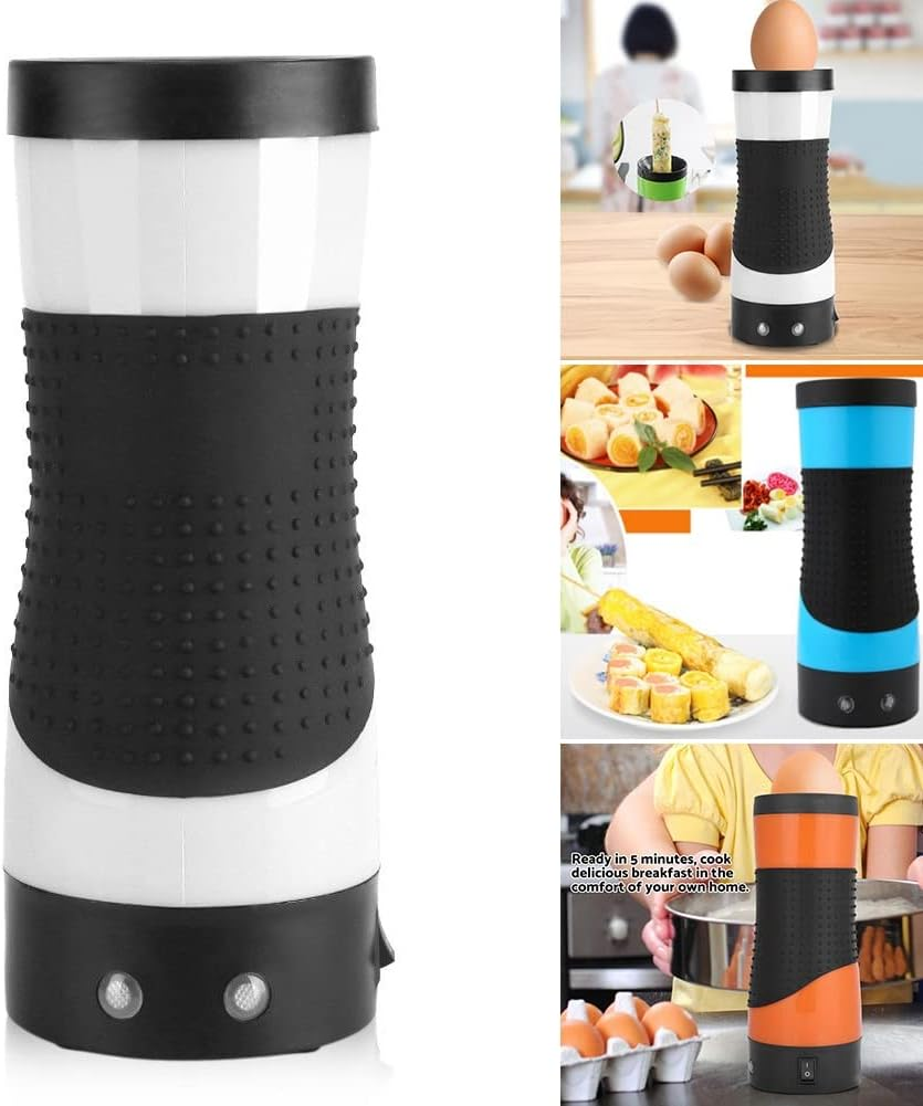 Electric Egg Roll Machine Egg Sausage Machine Egg Roll Maker Automatic Stick Egg Cup Omelette Breakfast Machine Egg Boiler Vertical Nonstick Cook Kitchen Cooking Tool (Color : Green) image number 1