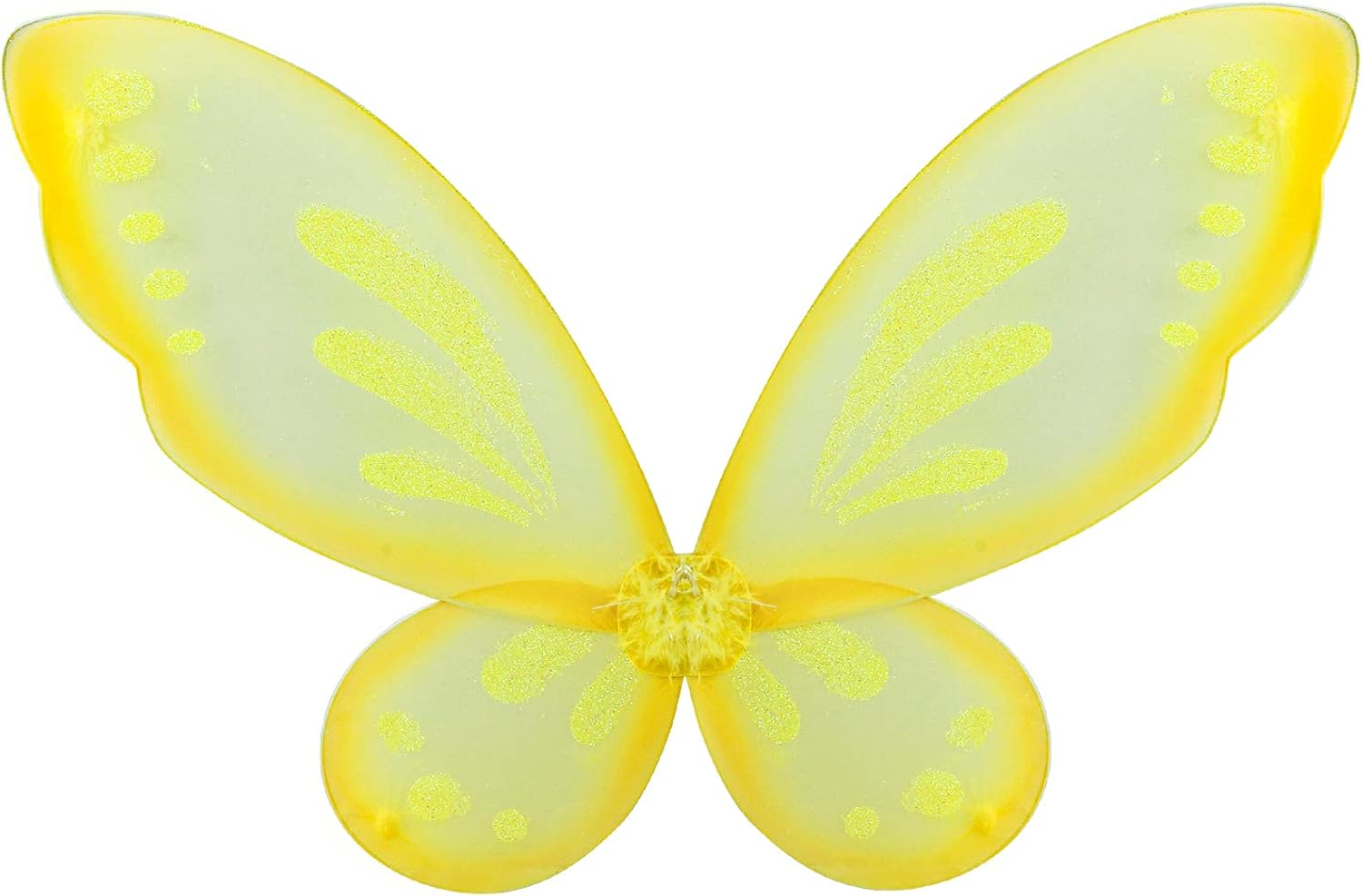 ZIRICHER Big Fairy Wings for Girls,Butterfly Fairy Wings Kids Costume Show Birthday Party Gift image number 3