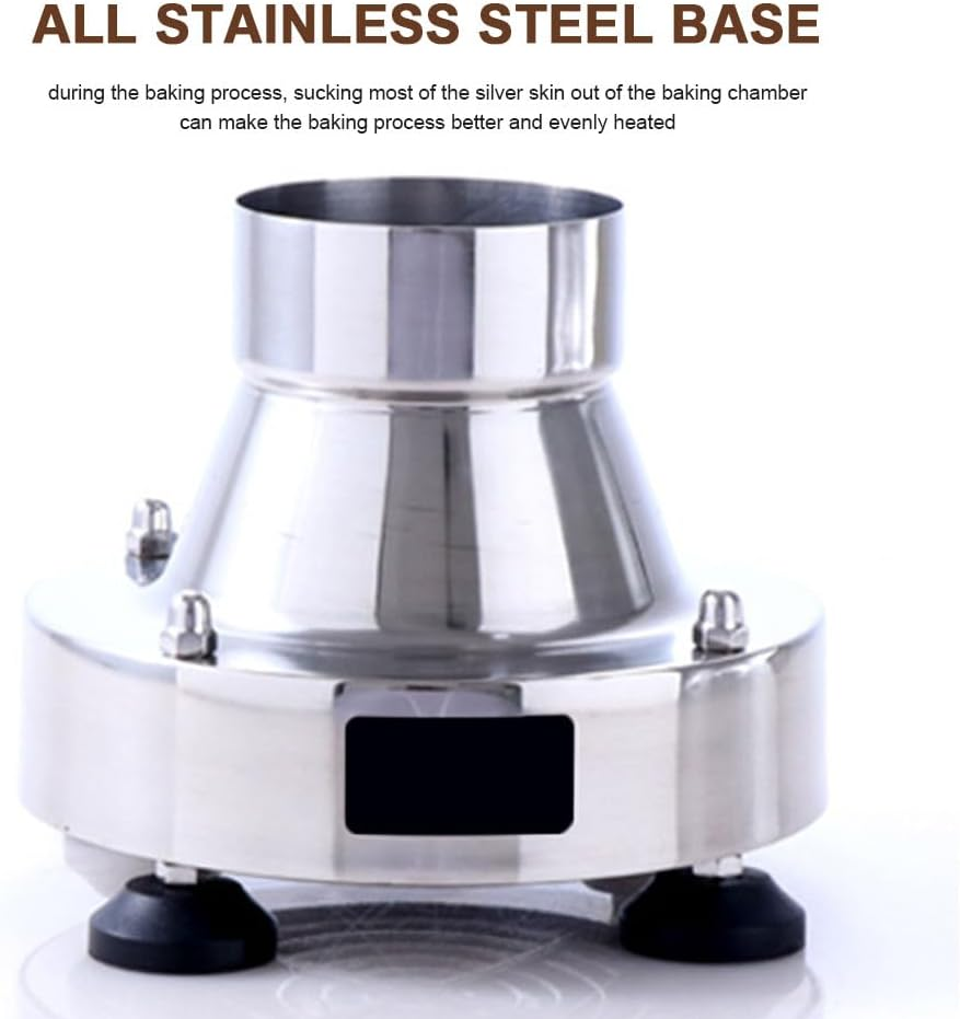 Multifunctional Coffee Smoke Extractor, Electric Coffee Bean Roaster Puff Drawer with Adjustable Camber, Coffee Machine Cleaning Set for Home Kitchen Office