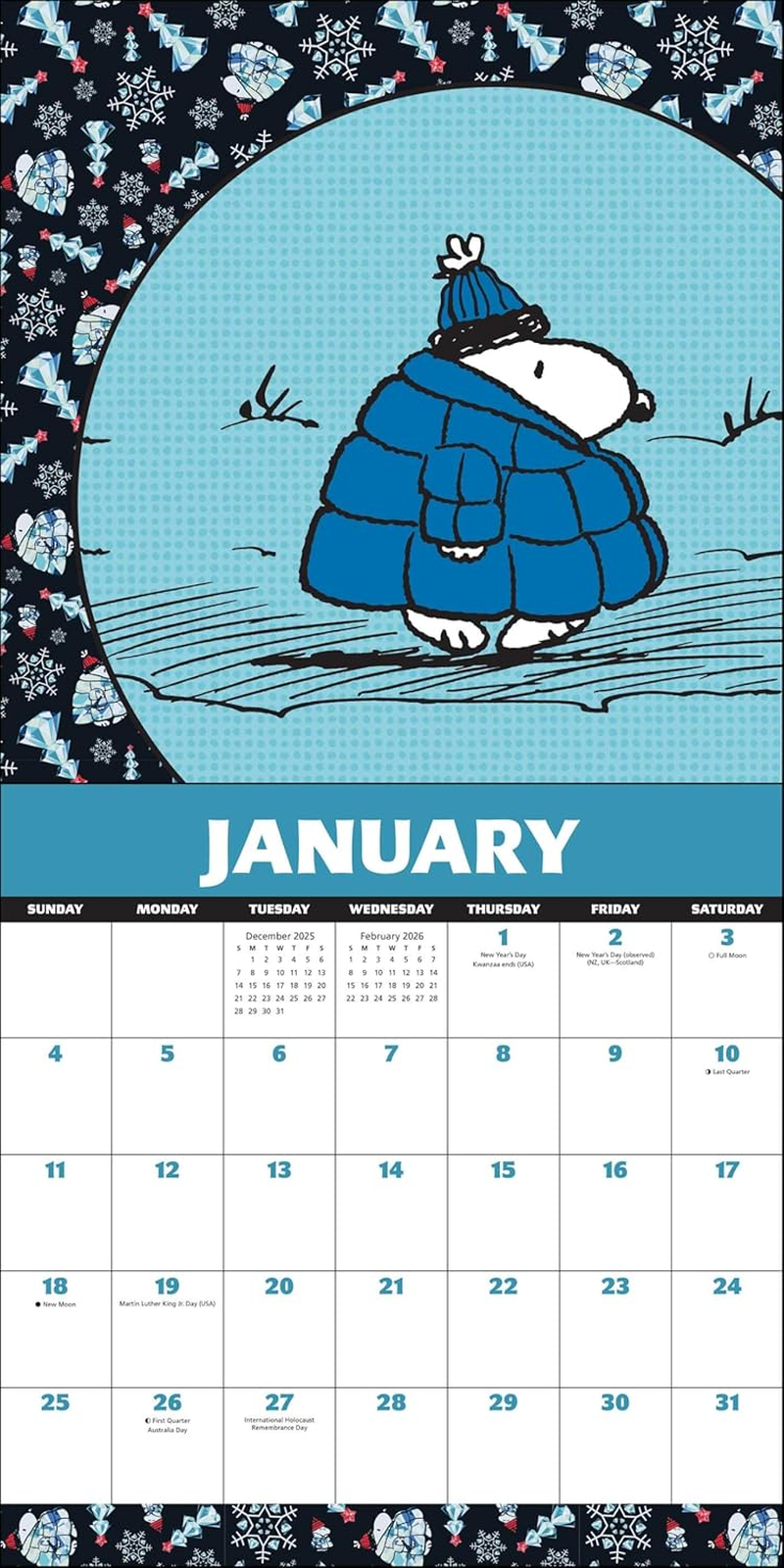 Peanuts(R) Snoopy 2026 Wall Calendar image number 3