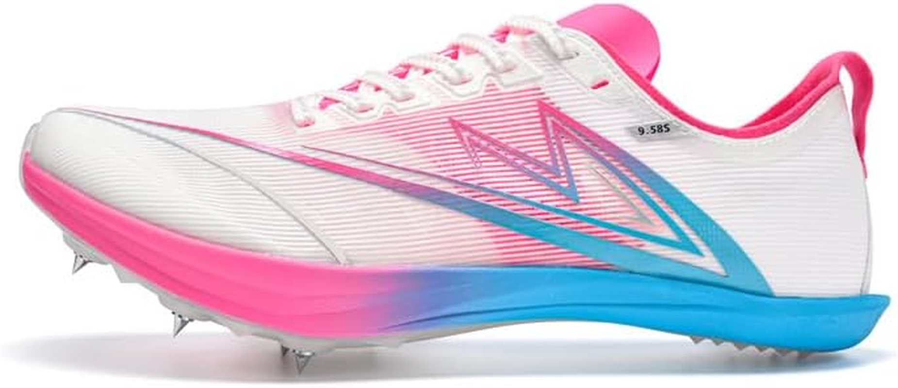 Sonic Cat Track and Field Shoes Men Women Kids Spikes Sneakers Full-Length Carbon Plate Track Race Jumping Sneakers Girls Professional Running Tarck Spikes Shoes Boys image number 5