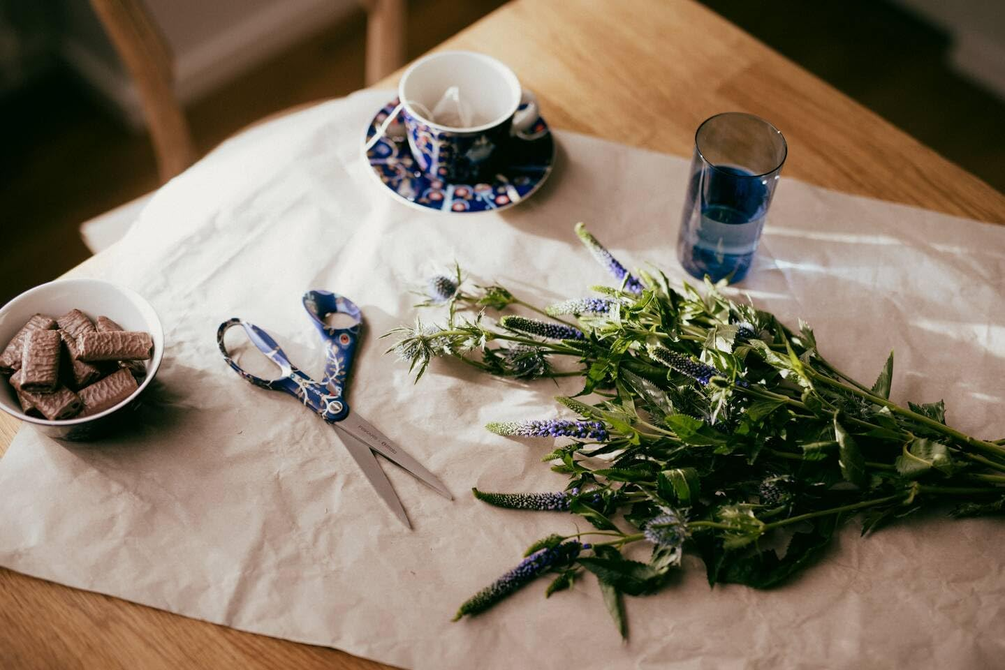 Fiskars X Iittala Scissors Taika Blue (21 Cm)