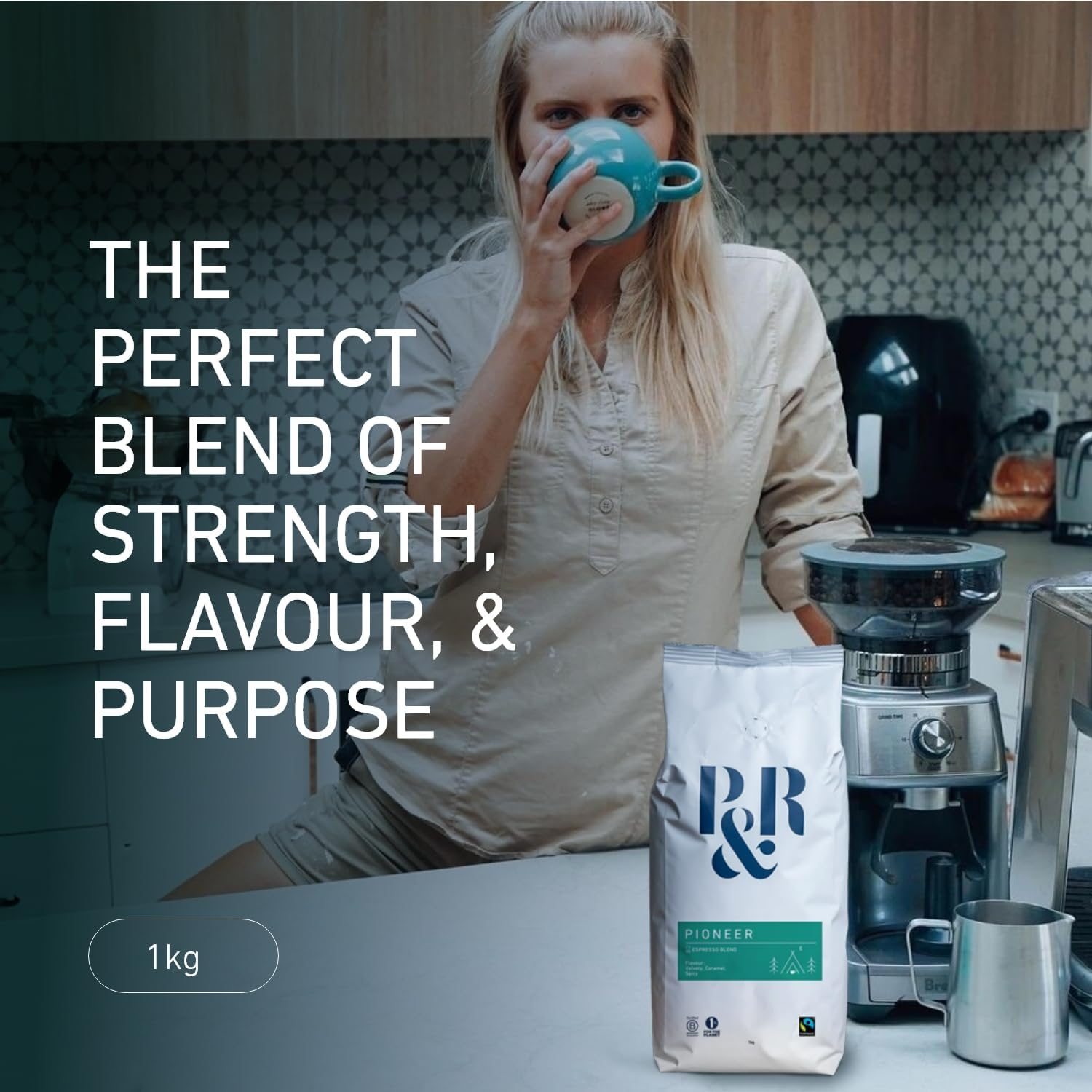 Pablo & Rusty'S Pioneer Blend. Freshly Roasted Specialty Coffee.