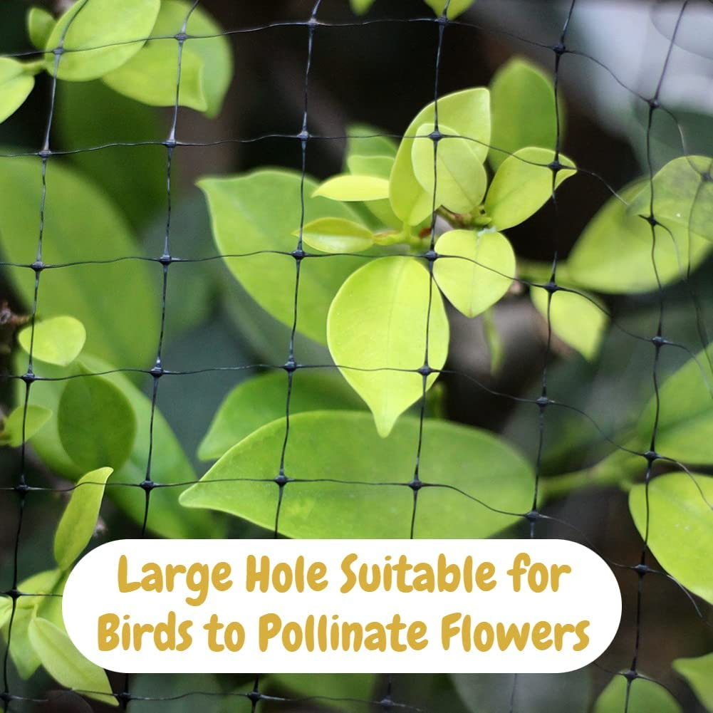 Garden Netting,2.1M*30M Bird Netting Garden Fence Netting to Defend Chicken,Deer,And Other Pests，Protection for Vegetables and Fruit Trees image number 5