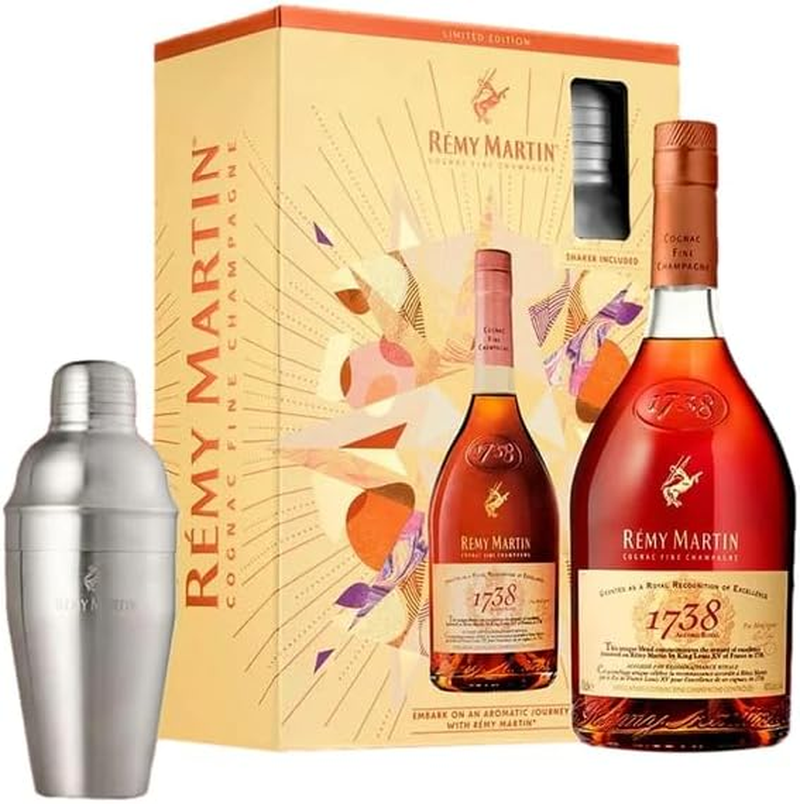 Remy Martin 1738 Accord Royal with Shaker Gift Pack