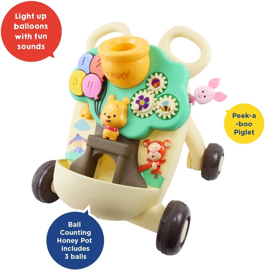 Disney Hooyay Pooh'S Hunny Pot Walker image number 5