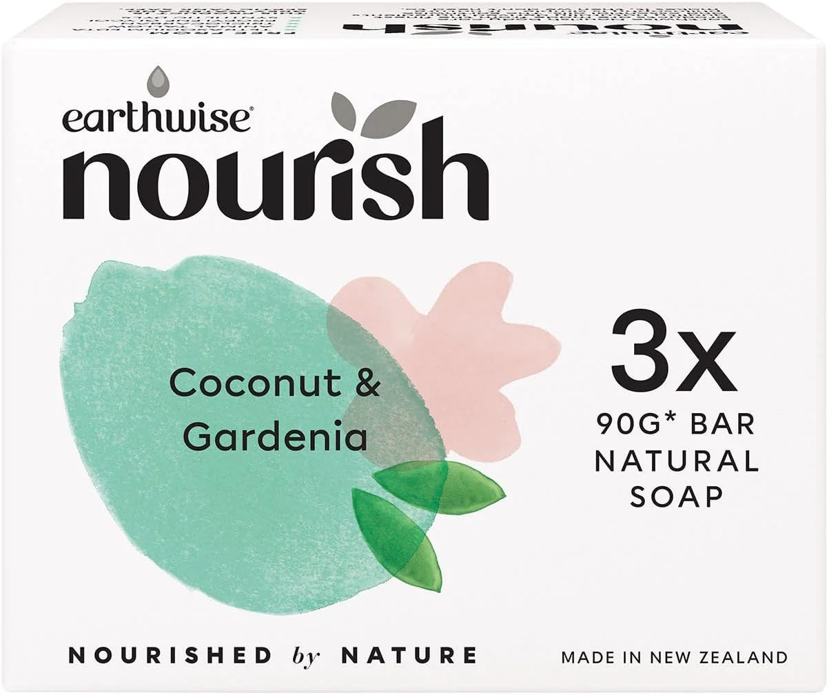 Natural Soap Bar - Coconut & Gardenia X3