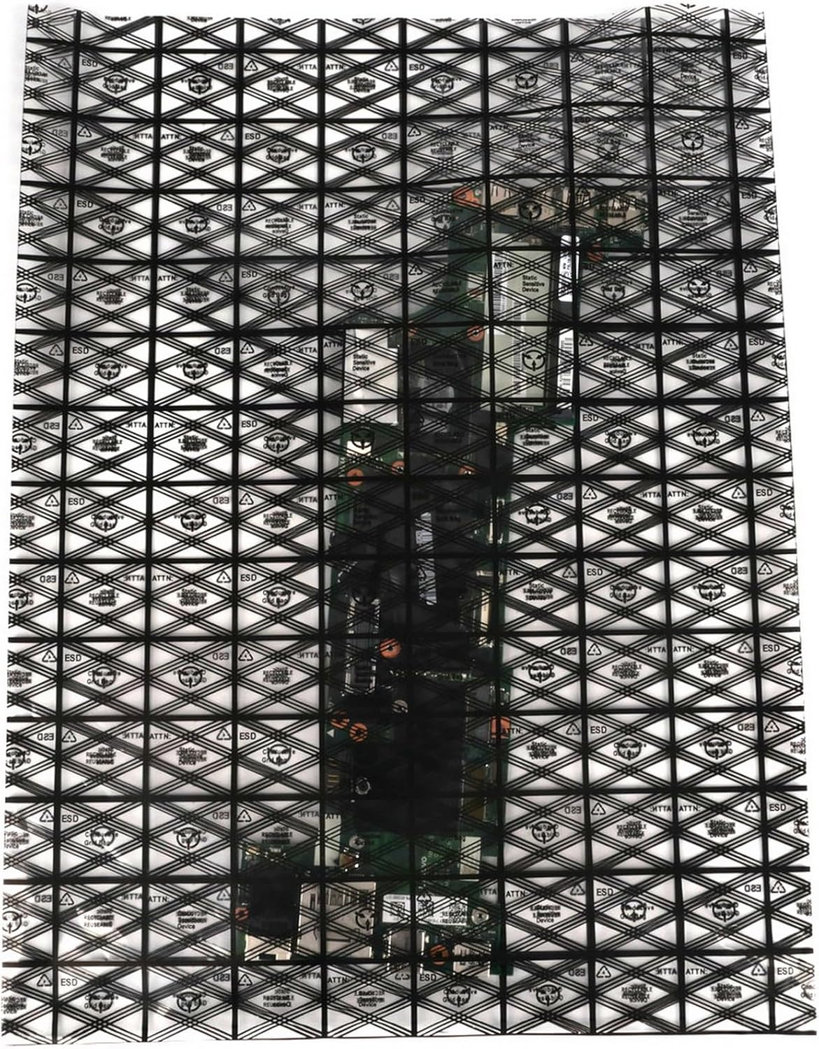 20PCS Large Anti-Static Bags,30Cm X 40Cm Double Layer Bag with Warning Labels for Open Top Storage for SSD, Motherboard, and PC Components image number 3