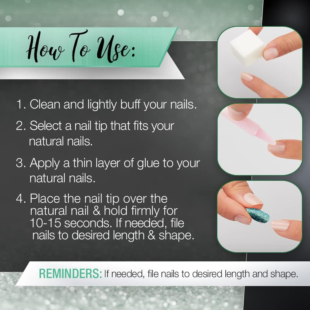 Ardell Ardell Nail Green Glittr Chrme, 1 G, Green Glitter Chrome (75887) image number 4