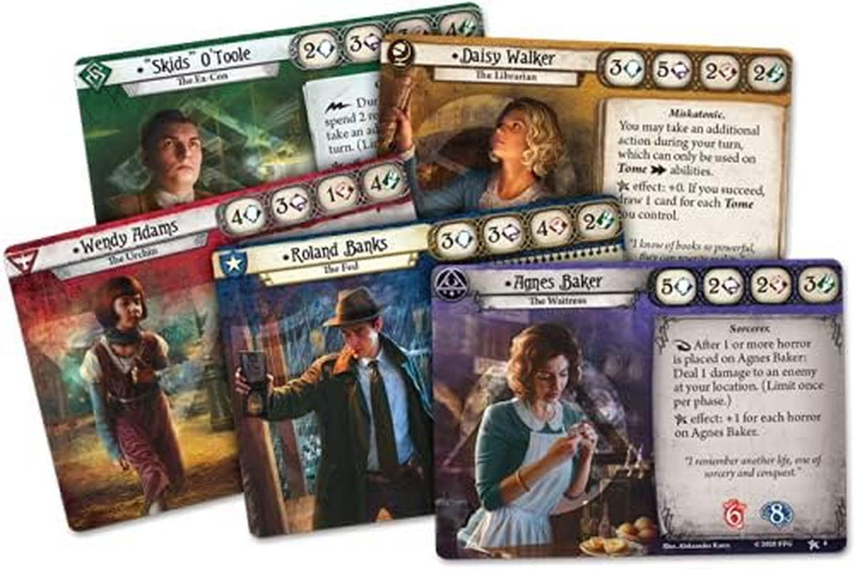 Fantasy Flight Games Asmodee Arkham Horror the Card Game Revised Core Set, Mixed (FFGAHC60) image number 5
