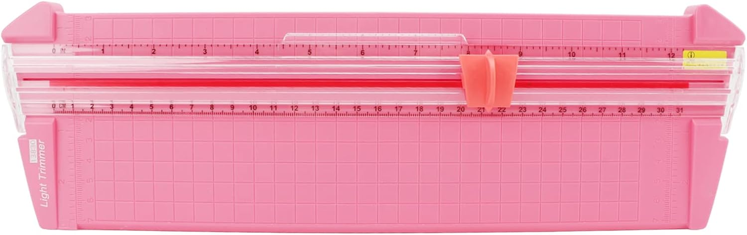Small Paper Cutter Photo A3 Paper Knife Cutting Lightweight Number of Pages 10 for Pieces A3 Paper Picture Paper for Precision Trimmers (13830 Rose Red)